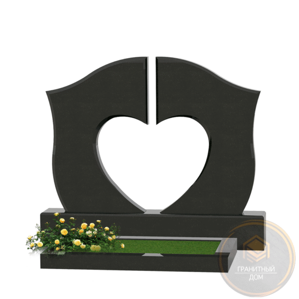 памятник в виде сердца