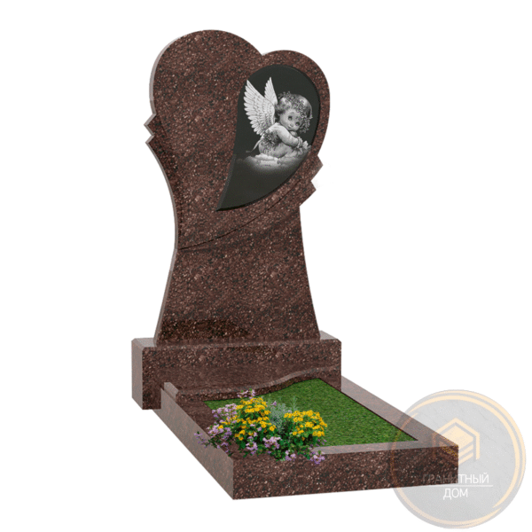памятник в виде сердца