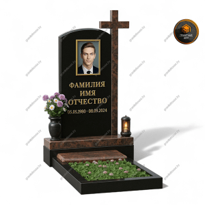 памятник с крестом